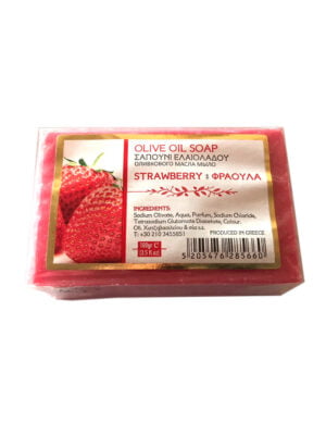Σαπούνι Ελαιόλαδου - Strawberry
